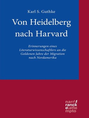 cover image of Von Heidelberg nach Harvard